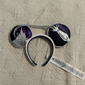Limited Edition Space Mountain WDW 50th Anniversary Ears Headband